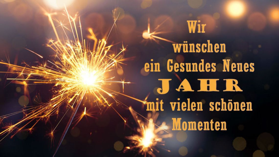 Foto Schröter wünscht ein gesundes Neues Jahr!