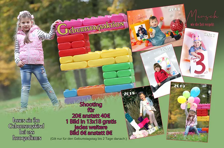 Kindergeburtstagsaktion von Fotostudio und Fotolabor Foto Schröter in Riesa