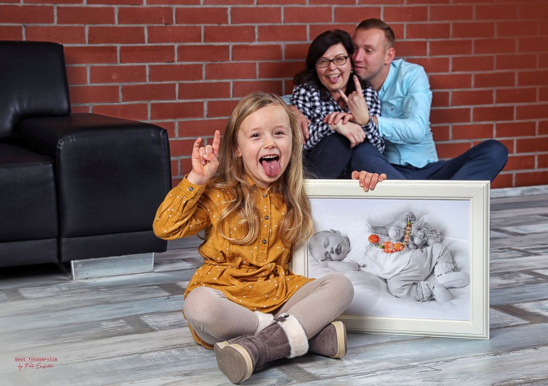 Galerie mit Familienfotos vom Fotostudio und Fotolabor Foto Schröter in Riesa